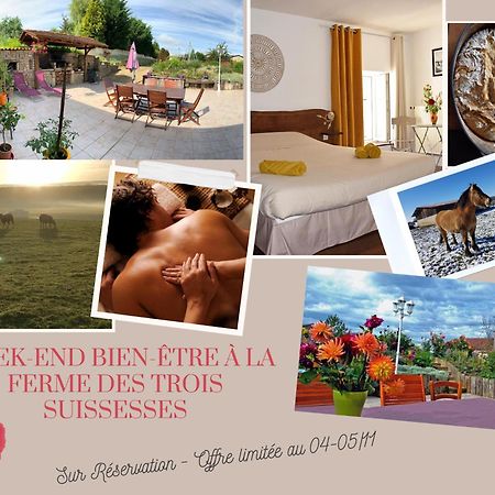 Bed and Breakfast La Ferme Des 3 Suissesses Saint-Paul  Exteriér fotografie